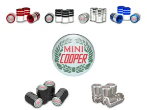 Mini Cooper Cappelli valvola Bici Look Tuning